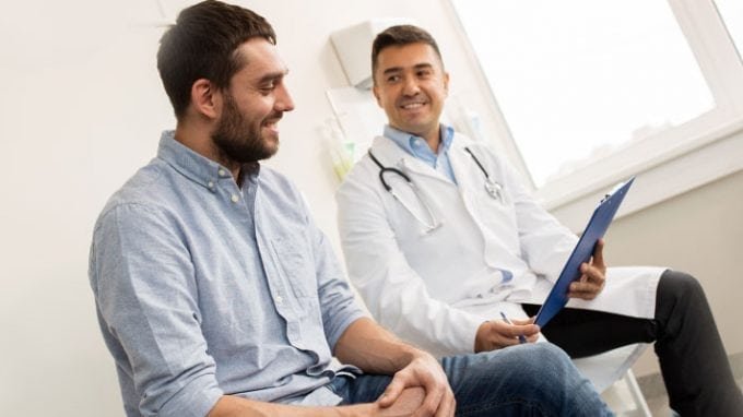 consulting a doctor